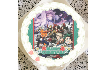 「ヒロアカ」デク、爆豪、お茶子らと一緒にクリスマスを楽しもう！ クリスマス限定デザインのプリントケーキ20種登場 画像