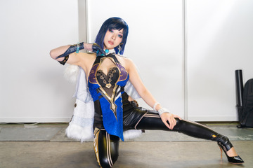 【コスプレ】パーフェクトな美しさ！Twitter約125万フォロワーの人気レイヤーが「原神」夜蘭で魅せる【写真25枚】 画像