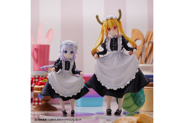 「小林さんちのメイドラゴン」トール＆カンナ、普段と違うメイド服に変身！ ボリューム満点の胸、むちむちの脚も再現 画像