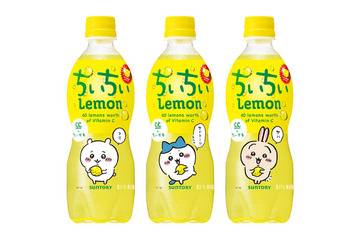 「ちいかわ」がC．C．レモン、デカビタC、なっちゃんとコラボ！数量限定の“オリジナルパッケージ”発売決定 画像