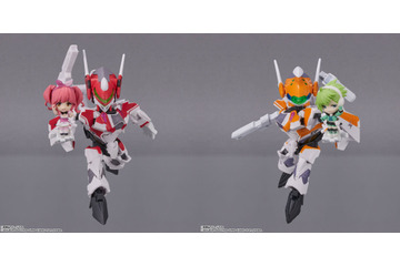 「マクロスΔ」マキナ＆レイナがミラージュ＆チャックのジークフリードと楽しくセッション♪「TINY SESSION」に登場 画像