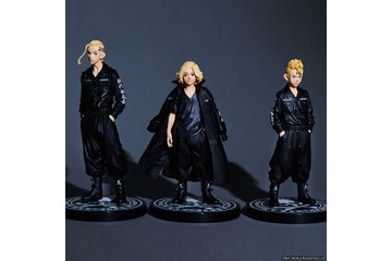 「東リベ」タケミチ、マイキー、ドラケン  “オールブラック”の豪華フィギュアセット登場！ 画像