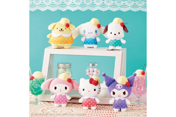 「サンリオ」シナモン、クロミ、ハンギョドン…“推し色”のクリームソーダでさりげなく推しをアピール♪ ナムコ限定景品が登場 画像