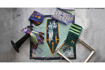 「ジョジョ 第4部」東方仗助、岸辺露伴、吉良吉影のイメージを“雑貨”にデザイン！ ハンカチやポーチなどラインナップ 画像