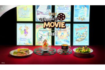 「ディズニー」名作アートのポスター展示＆グッズも展開！ 100周年カフェ「The Wonder Movie CAFE」第2期スタート間近 画像