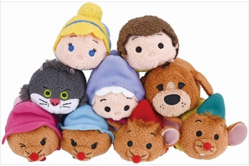 ツムツム最新作は「シンデレラ」　4月26日から9種類、個性豊かなキャラクター発売 画像