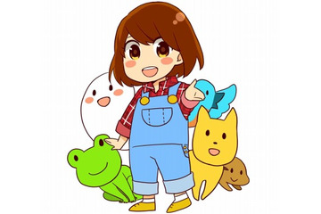 花澤香菜がキャラクターデザイン　「かながたり。かなばかり。」特典アニメ映像公開　 画像