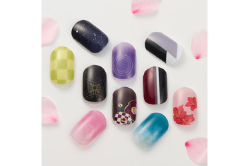 「刀剣乱舞」加州清光、太郎太刀、岩融、松井江、祢々切丸ら全10振りがモチーフ！ “軽装”着物柄のジェルネイルシール登場 画像