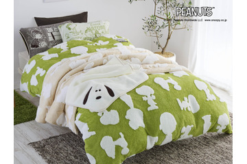 スヌーピー＆チャーリー・ブラウンをデザイン！ 「PEANUTS」のもこもこベッドアイテムや冷え対策グッズが続々 画像