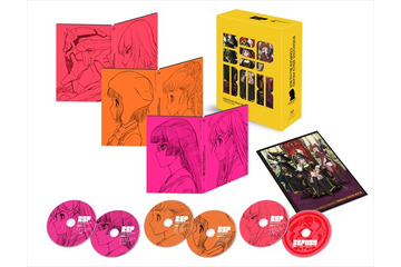 TV「モーレツ宇宙海賊」BD‐BOXのパッケージ公開　竹内浩志が描くスタイリッシュな茉莉香たち 画像