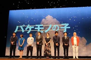 キャストは顔で選んだ？「バケモノの子」”チコ”が舞い降りる客席に、観客大興奮 画像