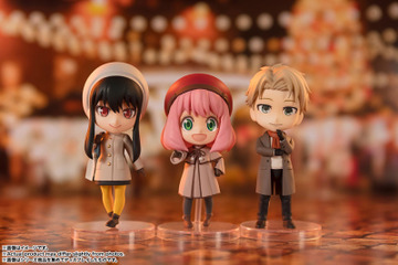 「SPY×FAMILY」アーニャ、ロイド、ヨルが“劇場版衣装”で早くも登場！ 「Figuarts mini」でデフォルメフィギュア化 画像