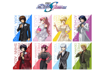 「ガンダムSEED FREEDOM」キラ、ラクス、カガリ、アスランたちが正装にお着替え♪ 「アニメイト」で劇場公開記念フェア開催 画像