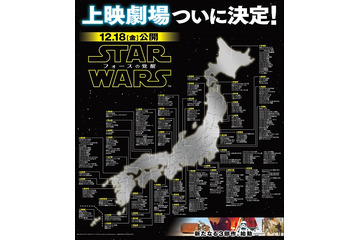 「スター・ウォーズ／フォースの覚醒」、日劇をはじめ全国365の上映館を発表 画像