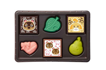 「あつ森」ゴディバとのコラボチョコが登場！「たぬきち」や「しずえ」たちが可愛らしいデザインに♪ 画像