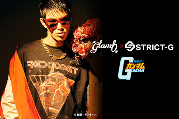 「ガンダム」の世界観をストリートスタイルで表現！ 「STRICT-G」×「glamb」コラボアパレルコレクション登場 画像