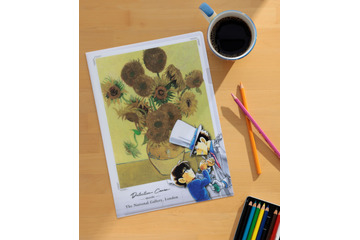 「名探偵コナン」怪盗キッド＆コナン×ゴッホの「ひまわり」！？世界屈指の美術館「ロンドン ナショナル・ギャラリー」とコラボ 画像