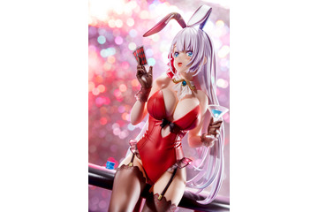 「聖剣学院の魔剣使い」もう大丈夫だから…お姉さんとBETしよ♪ リーセリア、“ぺろりシステム”搭載のバニーガール衣装で立体化 画像