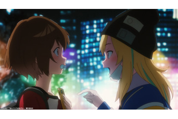 春アニメ「夜のクラゲは泳げない」まひる（CV.伊藤美来）は不思議な少女・花音（CV.高橋李依）と出会い… 第1話先行カット 画像