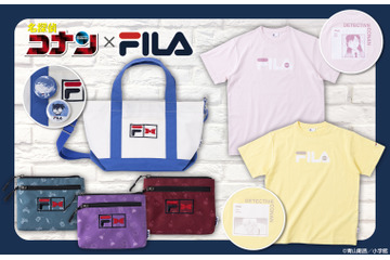 「名探偵コナン」赤井や安室、怪盗キッドらの原作コマをデザイン♪「FILA」コラボ商品が登場 画像