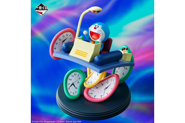 「ドラえもん」タイムマシンに乗ったドラえもんが可愛い♪ ひみつ道具をテーマにした一番くじが登場 画像