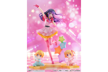 【推しの子】なんだあの赤ん坊ヲタ芸打ってるぞ！ 瞳を輝かせ踊るアイとアクア＆ルビーが3人セットでフィギュア化 画像