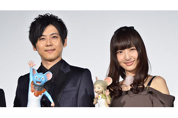 「GAMBA ガンバと仲間たち」完成披露舞台挨拶　梶裕貴、神田沙也加が喜びの声 画像