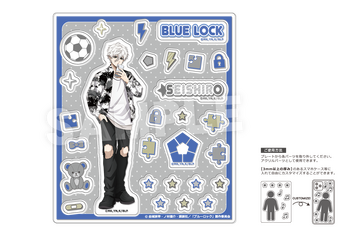 「ブルーロック」潔、凪、玲王たちがサブカルファッション姿に♪ 自分好みにカスタマイズできるアクリルフレークパーツ登場 画像