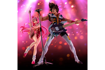 「マクロス7」Fire Bomberのライブシーンを手元で再現！ バサラ＆ミレーヌのフィギュアがセットで販売 画像