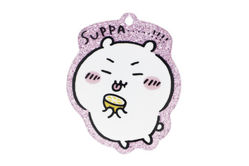 “SUPPA…!!”「ちいかわ」肉詰めハチワレもカプセルトイに♪ ラメアクキー第3弾が登場 画像