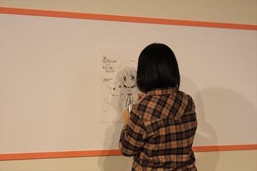 「蒼樹うめ展」いよいよスタート　会期中は作家自身によるライブドローイングも披露 画像