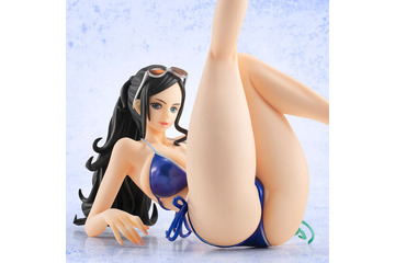 「ワンピース」ニコ・ロビンのスラリと伸びた脚や肉感たっぷりの胸に注目！ レアな“仰向け姿”水着フィギュア登場 画像