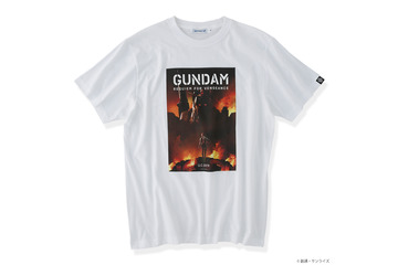 「ガンダム 復讐のレクイエム」炎の中に立つガンダムEXはインパクト大！ 色と絵柄を選べるTシャツ登場 画像