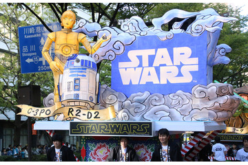 「スター・ウォーズ」ねぶたが川崎に　総勢200名がハロウィンで大行進 画像