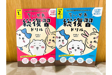 「ちいかわ」ハチワレたちと1年間の総復習ができる…ってコト!? イラスト盛り沢山のドリルが登場 画像