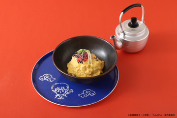 「らんま1/2」カフェで乱馬やあかねたちが和装でおもてなし♪ やかんやバケツにはスープが！ 画像