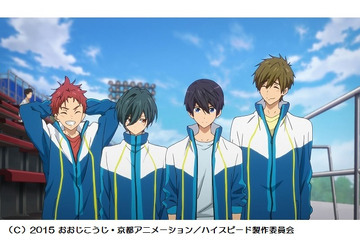 「映画 ハイ☆スピード！」が新場面カット　中学時代の遙や真琴がいっぱい 画像