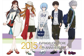 「エヴァンゲリオンストア」が4周年　記念ビジュアルで新商品が続々登場 画像