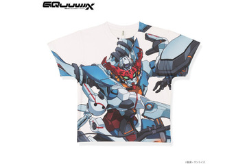 ガンダム「GQuuuuuuX」謎の最新鋭モビルスーツを堂々デザイン！ 大胆なTシャツやロゴアクスタなど登場♪ 画像