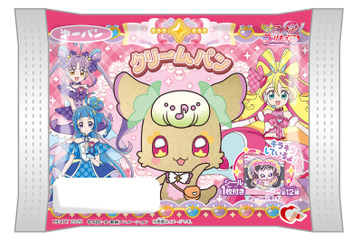 プリキュア新作「キミとアイドルプリキュア♪」プリルンが目印！ キラキラシールつきのクリームパン＆メロンパン登場♪ 第一パンとコラボ 画像