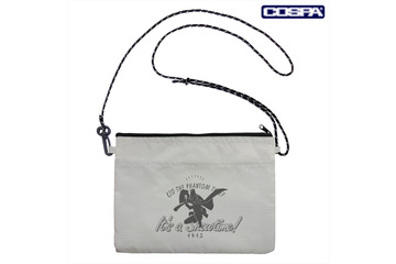 「名探偵コナン」怪盗キッドのシルエットがおしゃれ♪ アウトドアにピッタリ！ テントクロスサコッシュ予約受付中 画像