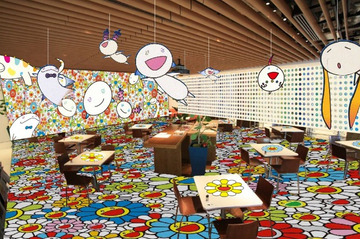 六本木ヒルズに「村上隆のお花カフェ」　特別コラボで”お花”メニュー登場 画像