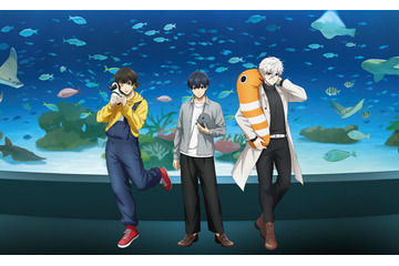 「ブルーロック」潔、蜂楽、凪がチンアナゴたちと戯れる♪ 水族館の生物になりきったミニキャラも！「サンシャイン水族館」コラボ開催 画像