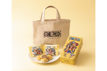 「ワンピース」ルフィ、チョッパーらの限定パケを万博でゲット!! 大阪土産「みるく饅頭　月化粧」と2度目のコラボ 画像