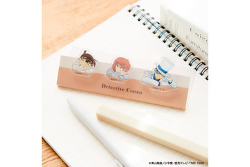 「名探偵コナン」コナン＆灰原＆キッドの首コテンが可愛い♪ リラックスムードのイラストを使用した新作グッズ登場 画像