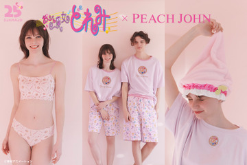 「おジャ魔女どれみ」PEACH JOHNコラボアイテムが発売！みならいタップ、ポロンがデザインされたパジャマやショーツが登場 画像