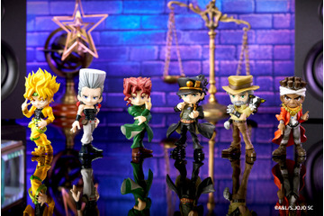 「ジョジョ スターダストクルセイダース」承太郎やDIOたちが手のひらサイズに！ かわいいデフォルメフィギュアが登場 画像