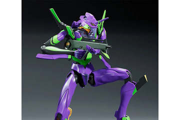 「エヴァ新劇場版」より「初号機」のプラモデルが3次再販！劇中イメージの造形、カシウスの槍とパレットライフルが付属 画像