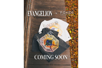 「エヴァ」A.T.フィールドをぶち破る初号機がインパクト大！「NARUTO」で親子お揃いコーデも♪「F.O.KIDS」コラボTシャツが登場 画像