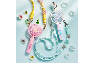 「ディズニー」見た目も涼しいひんやりグッズ♪ オラフ、パスカル、フランダーがモチーフのハンディファンや接触冷感パジャマなど 画像